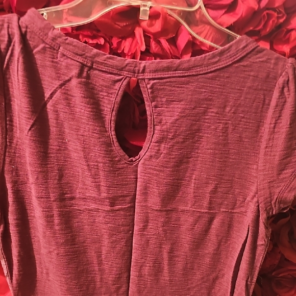 Sugar Tart Women's Purple Graphic Casual Dress With Silver Detail Size Large - Picture 6 of 7